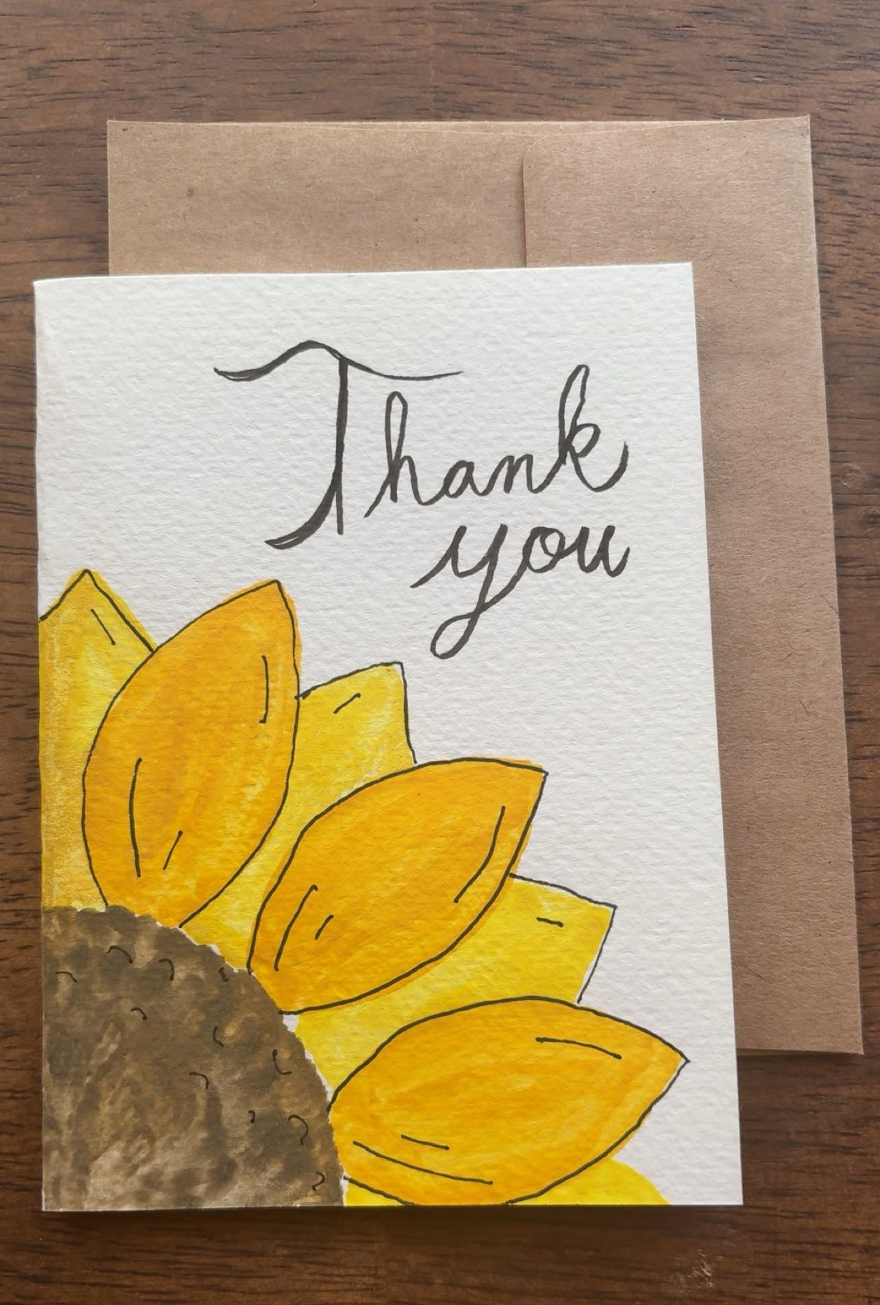 Thank you card